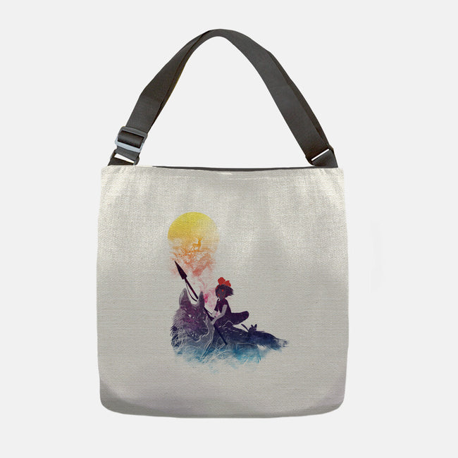 Princess Monokiki-none adjustable tote bag-kharmazero