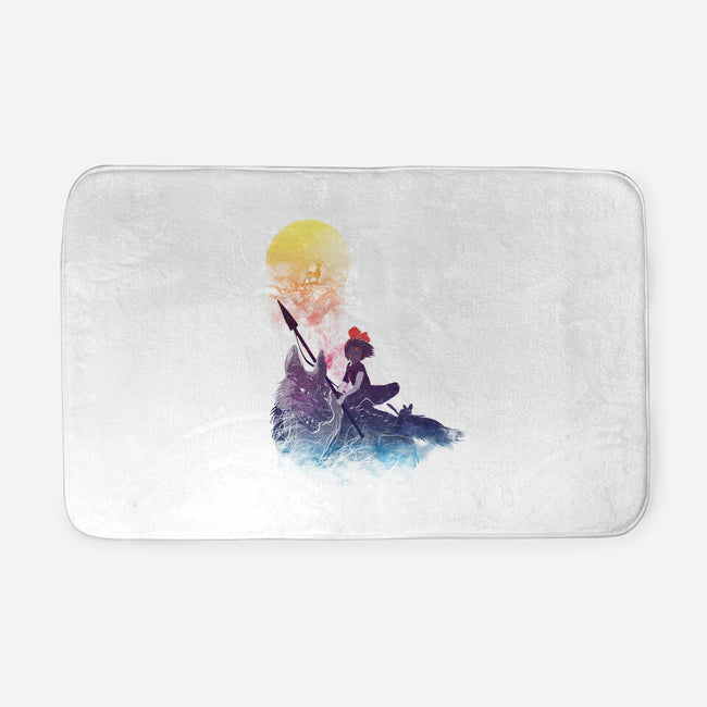 Princess Monokiki-none memory foam bath mat-kharmazero