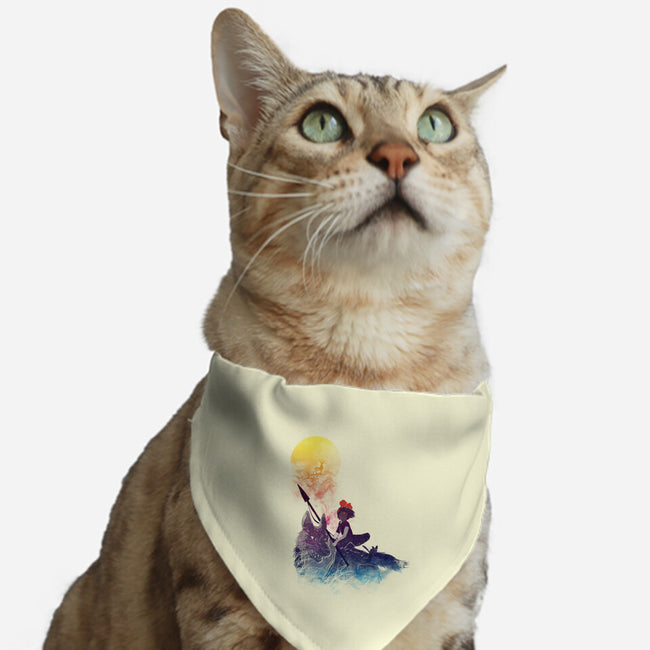 Princess Monokiki-cat adjustable pet collar-kharmazero