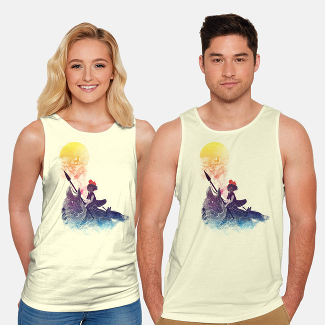 Princess Monokiki-unisex basic tank-kharmazero
