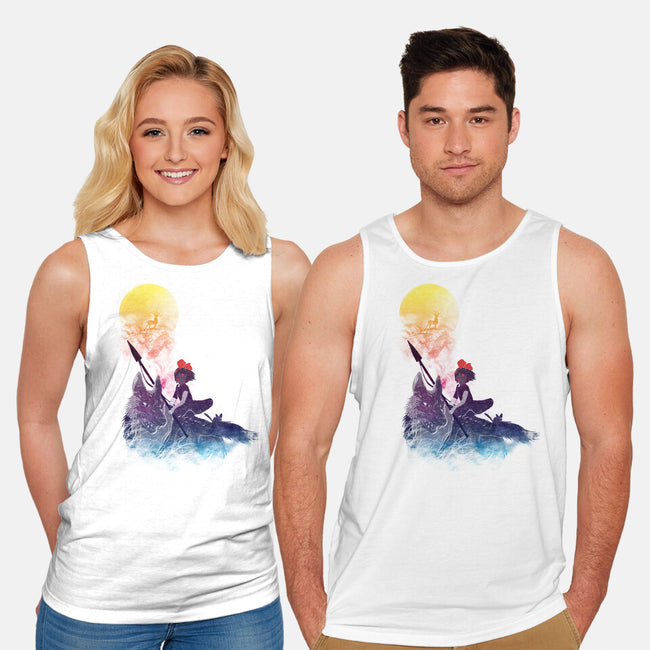 Princess Monokiki-unisex basic tank-kharmazero