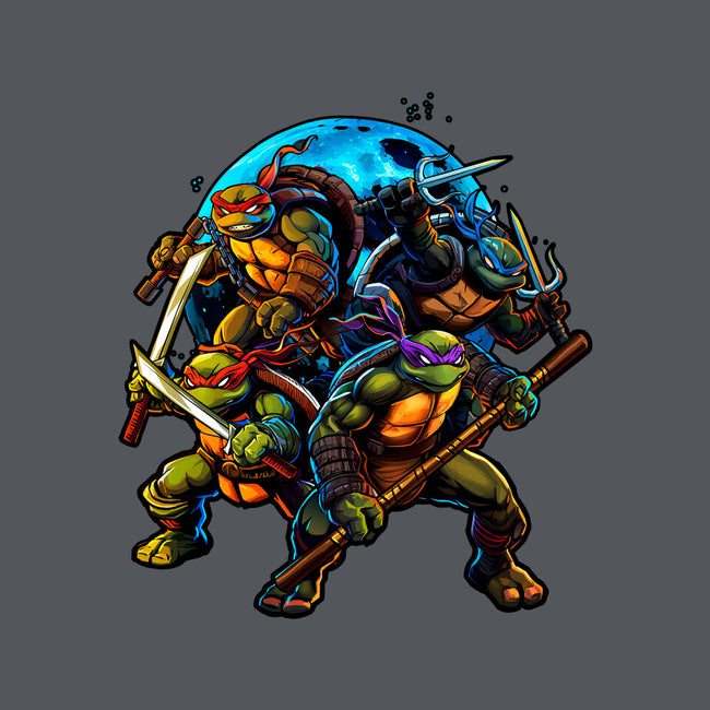 Classic Ninjas-womens v-neck tee-Art_Of_One