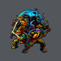 Classic Ninjas-none adjustable tote bag-Art_Of_One
