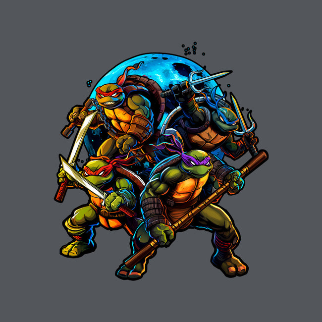 Classic Ninjas-none stretched canvas-Art_Of_One