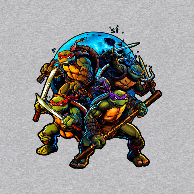 Classic Ninjas-womens fitted tee-Art_Of_One
