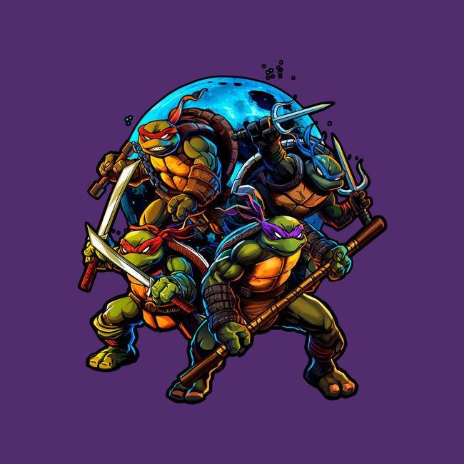 Classic Ninjas-none beach towel-Art_Of_One