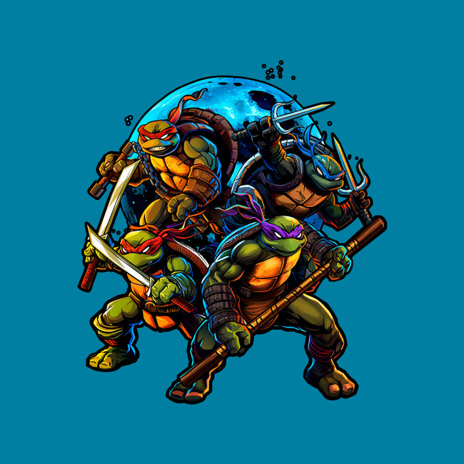 Classic Ninjas-none beach towel-Art_Of_One