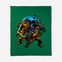 Classic Ninjas-none fleece blanket-Art_Of_One