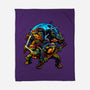 Classic Ninjas-none fleece blanket-Art_Of_One