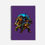 Classic Ninjas-none dot grid notebook-Art_Of_One