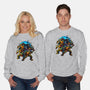 Classic Ninjas-unisex crew neck sweatshirt-Art_Of_One