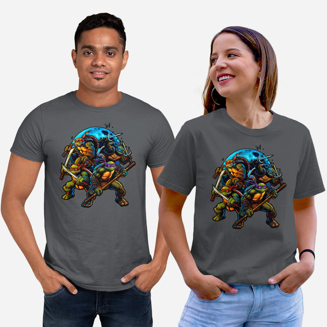 Classic Ninjas-unisex basic tee-Art_Of_One