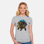 Classic Ninjas-womens fitted tee-Art_Of_One