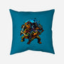 Classic Ninjas-none removable cover throw pillow-Art_Of_One