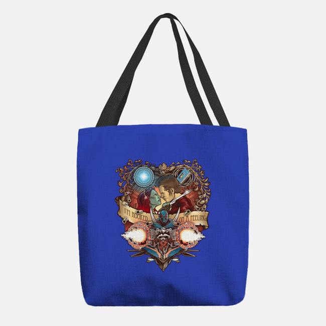 Hooked On A Feeling-none basic tote bag-Art_Of_One