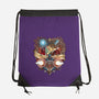 Hooked On A Feeling-none drawstring bag-Art_Of_One