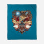 Hooked On A Feeling-none fleece blanket-Art_Of_One