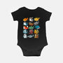 Sharks-baby basic onesie-Vallina84