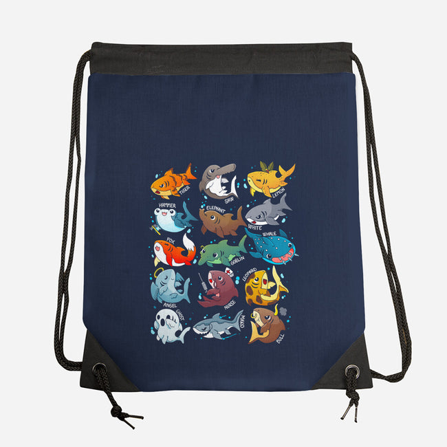 Sharks-none drawstring bag-Vallina84