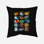 Sharks-none removable cover throw pillow-Vallina84