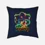 Duel Between Ladies-none removable cover w insert throw pillow-Diego Oliver
