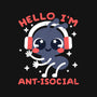 Antisocial Ant-none non-removable cover w insert throw pillow-NemiMakeit