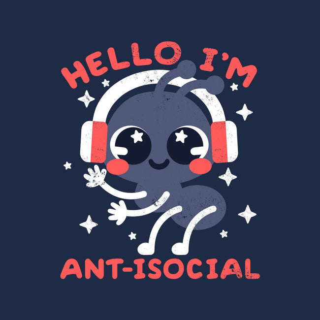 Antisocial Ant-none polyester shower curtain-NemiMakeit