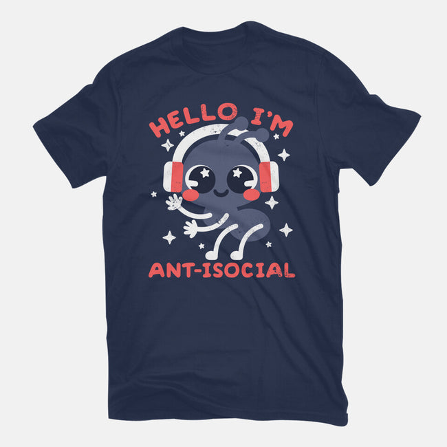 Antisocial Ant-unisex basic tee-NemiMakeit