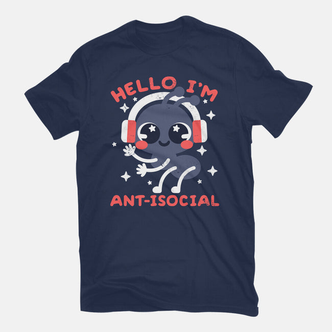 Antisocial Ant-womens fitted tee-NemiMakeit