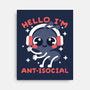 Antisocial Ant-none stretched canvas-NemiMakeit