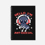Antisocial Ant-none dot grid notebook-NemiMakeit