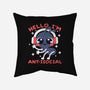 Antisocial Ant-none removable cover w insert throw pillow-NemiMakeit