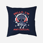 Antisocial Ant-none removable cover w insert throw pillow-NemiMakeit