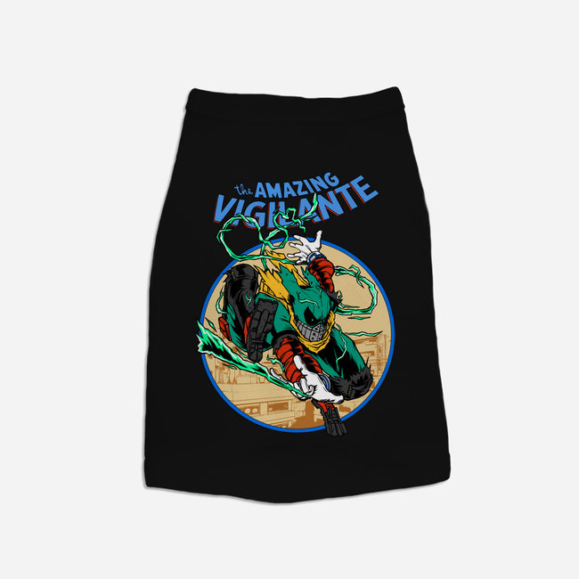 The Amazing Vigilante-dog basic pet tank-joerawks