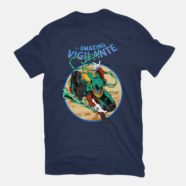 The Amazing Vigilante-youth basic tee-joerawks