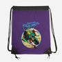 The Amazing Vigilante-none drawstring bag-joerawks