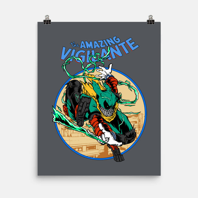 The Amazing Vigilante-none matte poster-joerawks