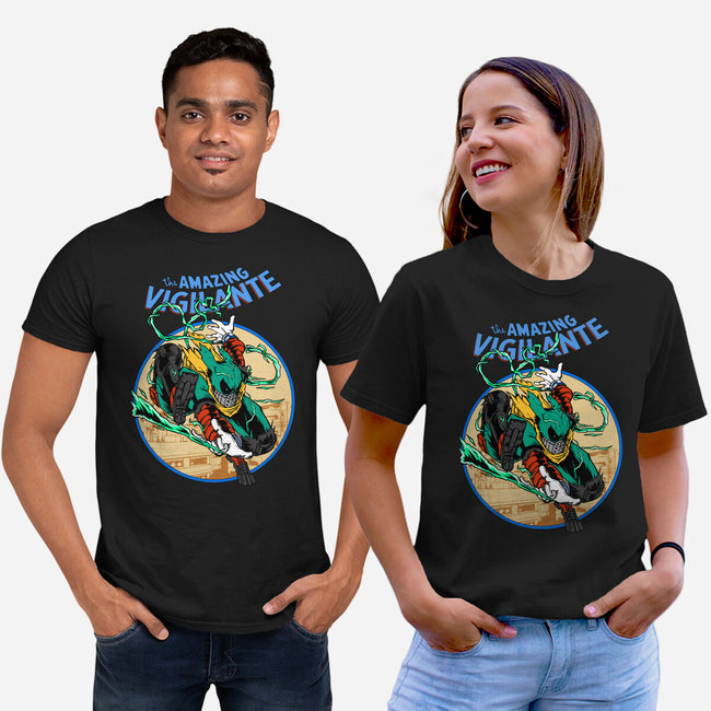 The Amazing Vigilante-unisex basic tee-joerawks