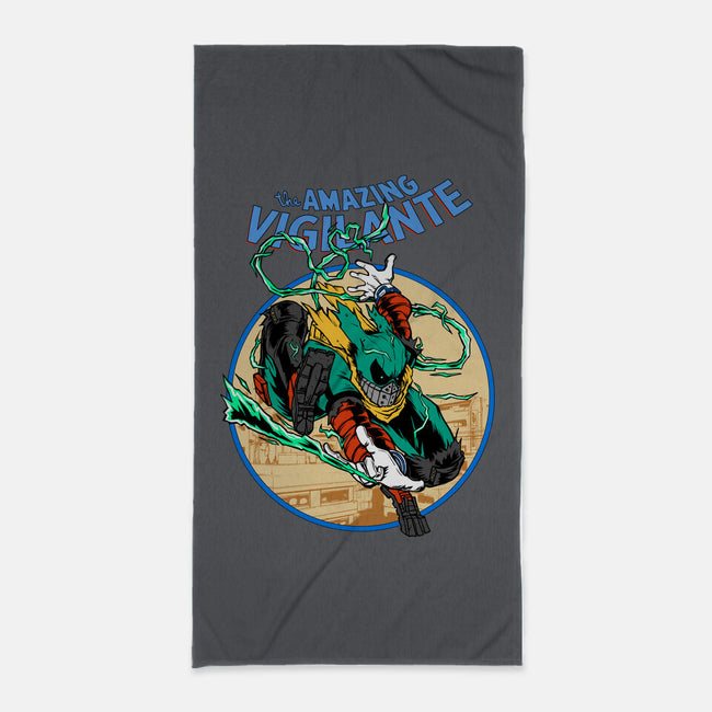The Amazing Vigilante-none beach towel-joerawks