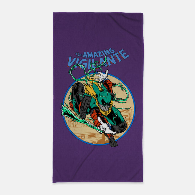 The Amazing Vigilante-none beach towel-joerawks