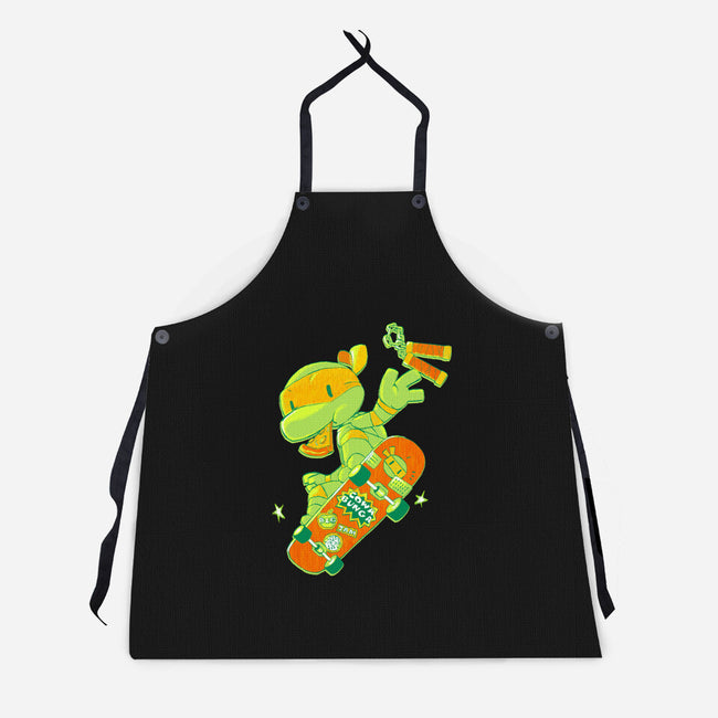 Cowa Bunga-unisex kitchen apron-naomori