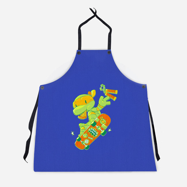 Cowa Bunga-unisex kitchen apron-naomori