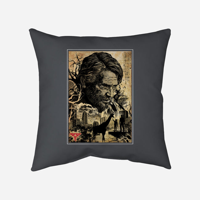 Salt Lake City Memories-none removable cover throw pillow-DrMonekers