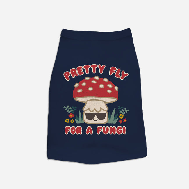 Pretty Fly For A Fungi-cat basic pet tank-Weird & Punderful