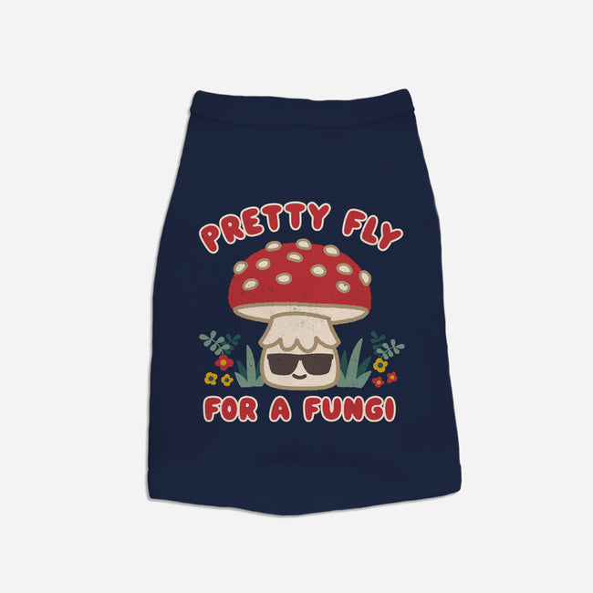 Pretty Fly For A Fungi-dog basic pet tank-Weird & Punderful