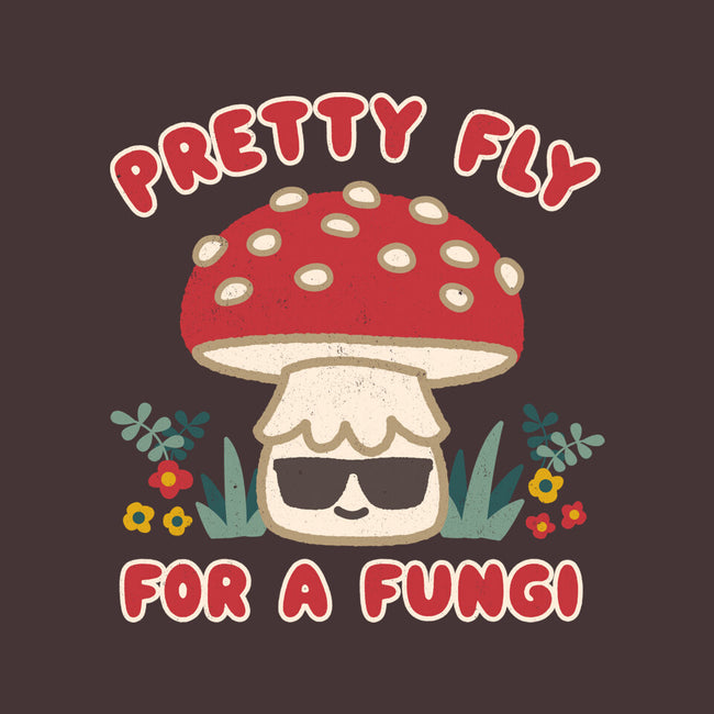 Pretty Fly For A Fungi-none stretched canvas-Weird & Punderful