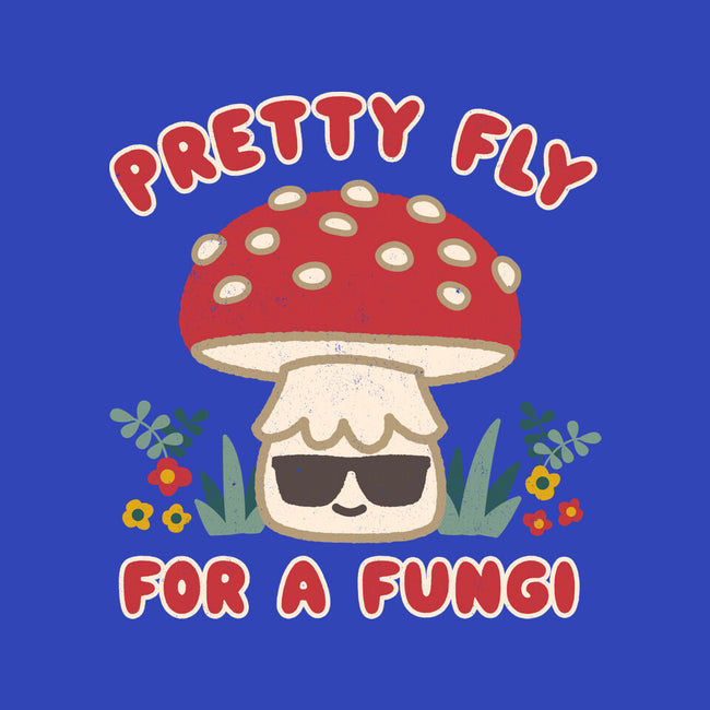 Pretty Fly For A Fungi-womens v-neck tee-Weird & Punderful
