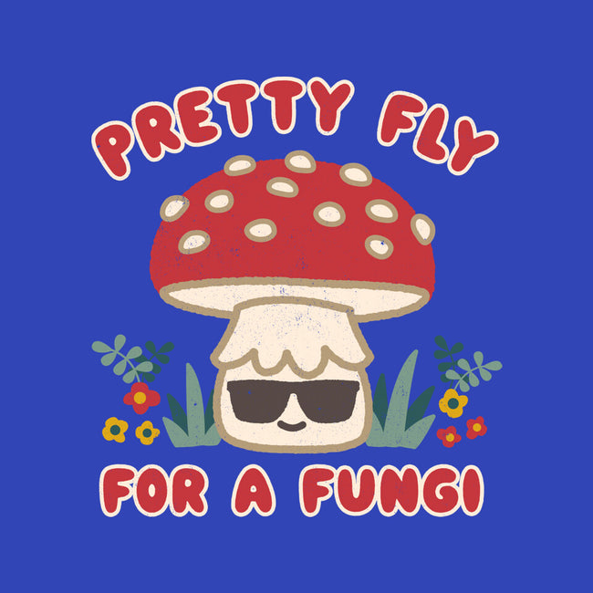 Pretty Fly For A Fungi-womens racerback tank-Weird & Punderful