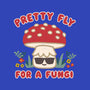 Pretty Fly For A Fungi-youth basic tee-Weird & Punderful