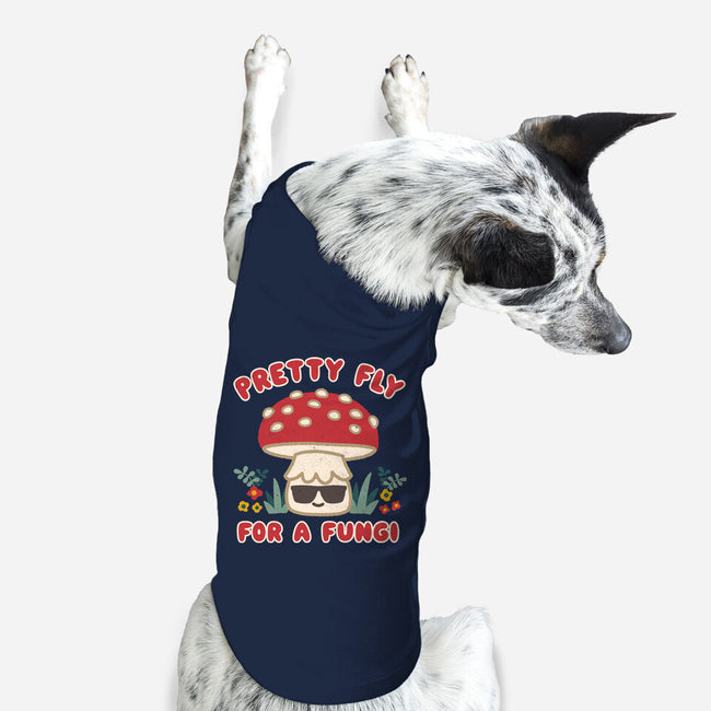 Pretty Fly For A Fungi-dog basic pet tank-Weird & Punderful